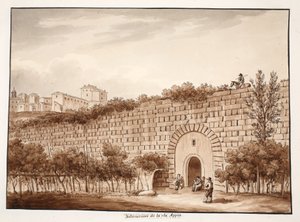 Substructions of the Via Appia, 1833